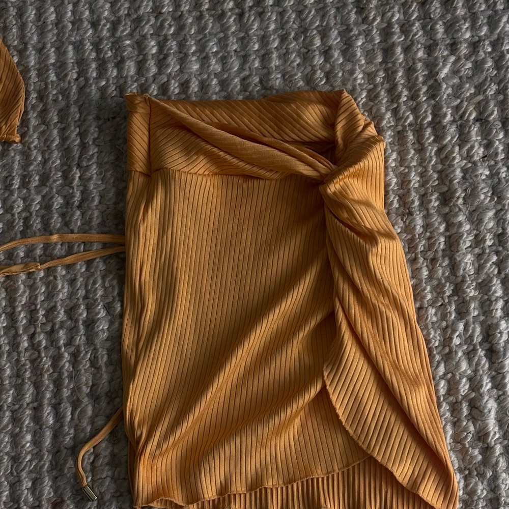 Monday Swimwear Orange Bikini Set - Picture 3 of 7